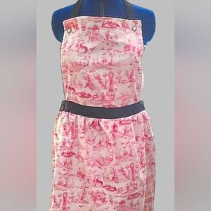 Handmade reversible hostess apron.  100% Upcycled